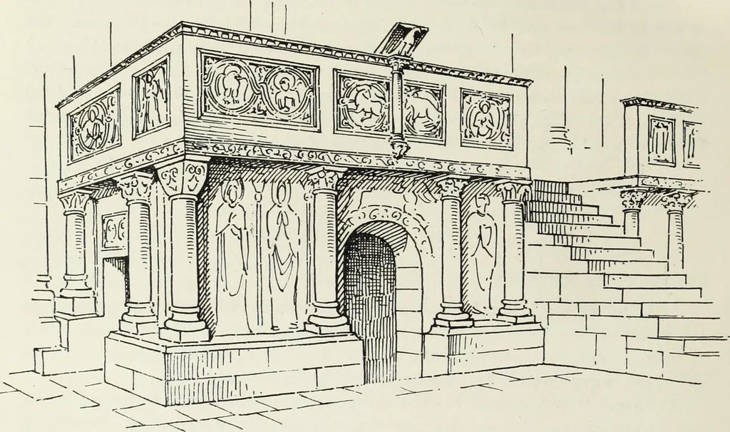 An illustration from Roodscreens and roodlofts, 1909, leaf 141
