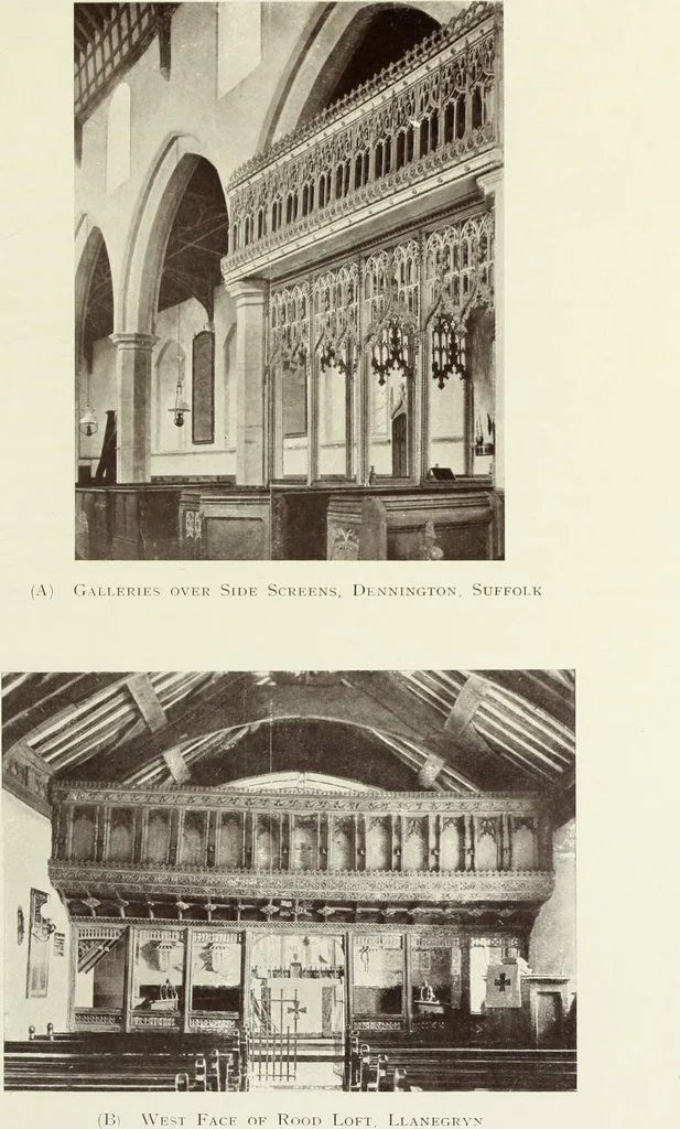 An illustration from Roodscreens and roodlofts, 1909, leaf 152