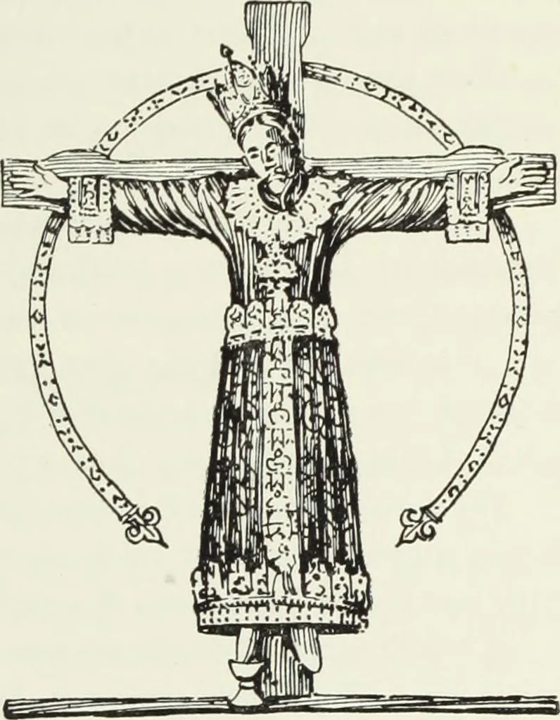 An illustration from Roodscreens and roodlofts, 1909, leaf 154