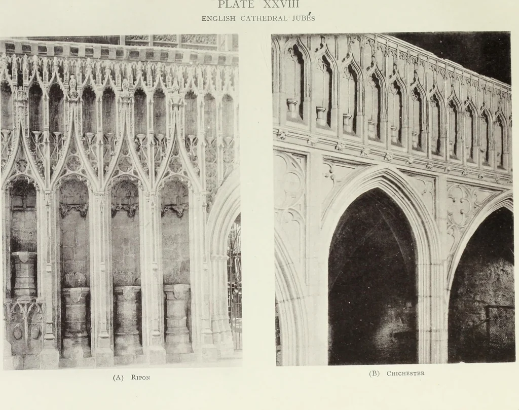 An illustration from Roodscreens and roodlofts, 1909, leaf 162