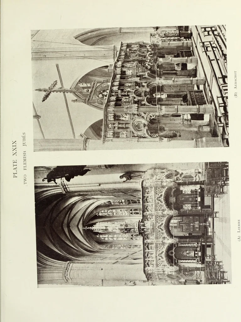 An illustration from Roodscreens and roodlofts, 1909, leaf 166