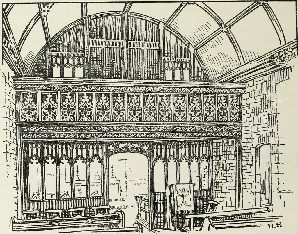 An illustration from Roodscreens and roodlofts, 1909, leaf 171