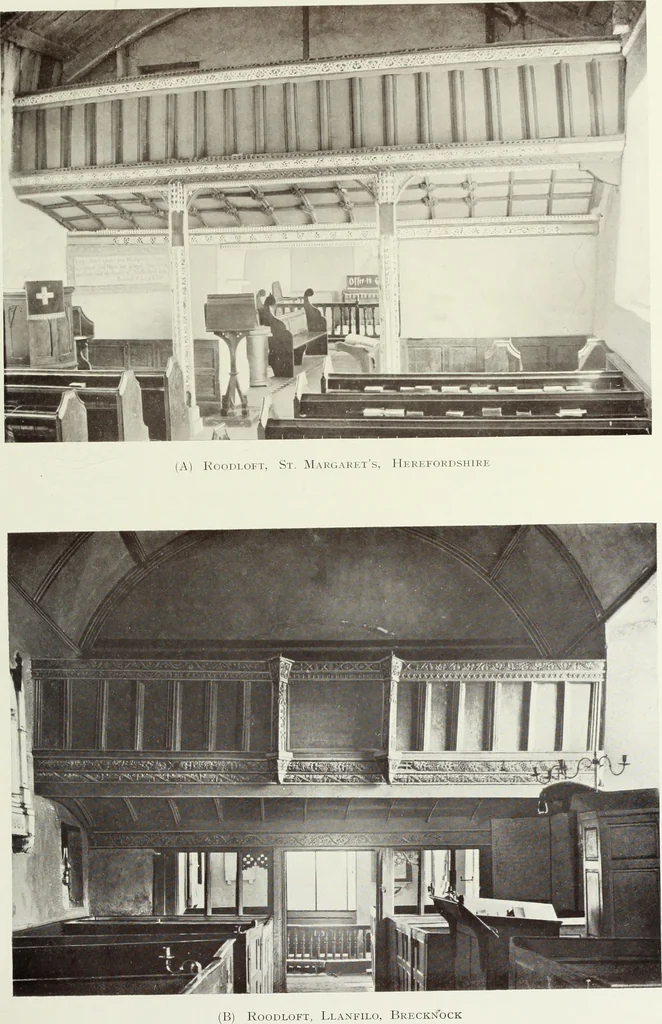 An illustration from Roodscreens and roodlofts, 1909, leaf 172