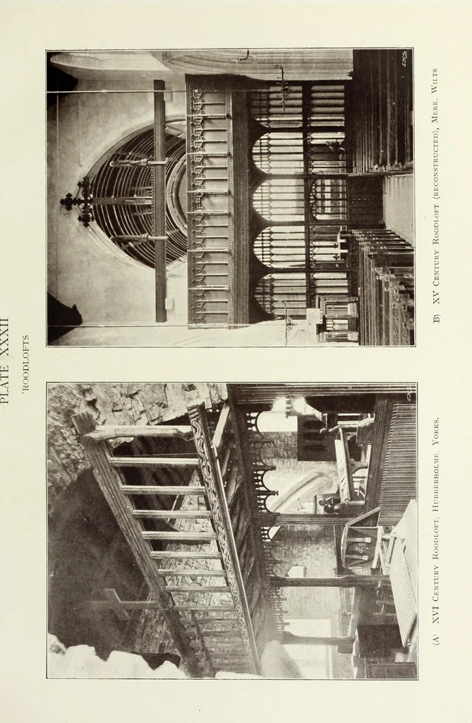 An illustration from Roodscreens and roodlofts, 1909, leaf 182