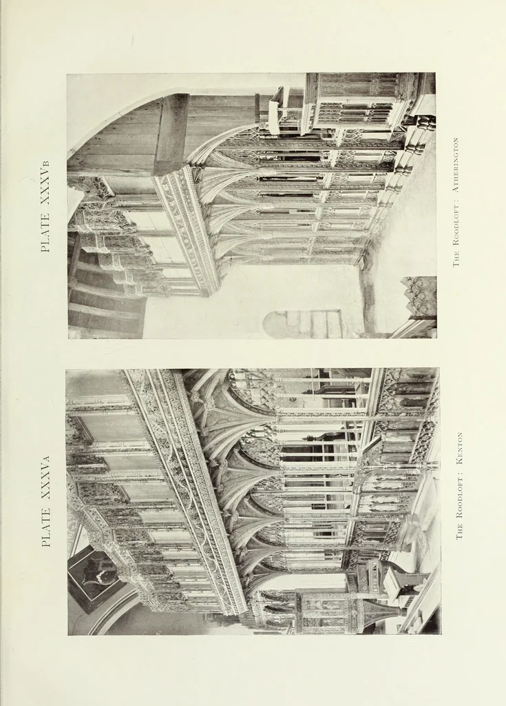 An illustration from Roodscreens and roodlofts, 1909, leaf 198