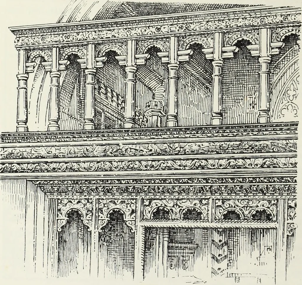 An illustration from Roodscreens and roodlofts, 1909, leaf 201