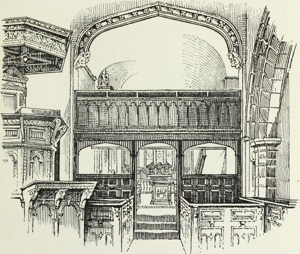 An illustration from Roodscreens and roodlofts, 1909, leaf 204