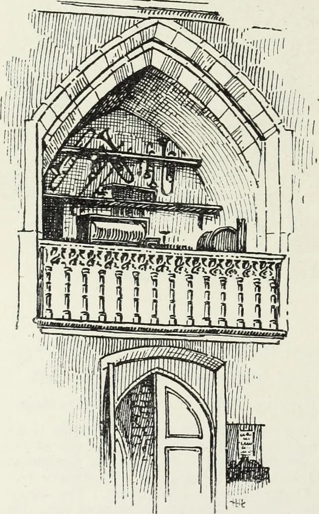 An illustration from Roodscreens and roodlofts, 1909, leaf 205