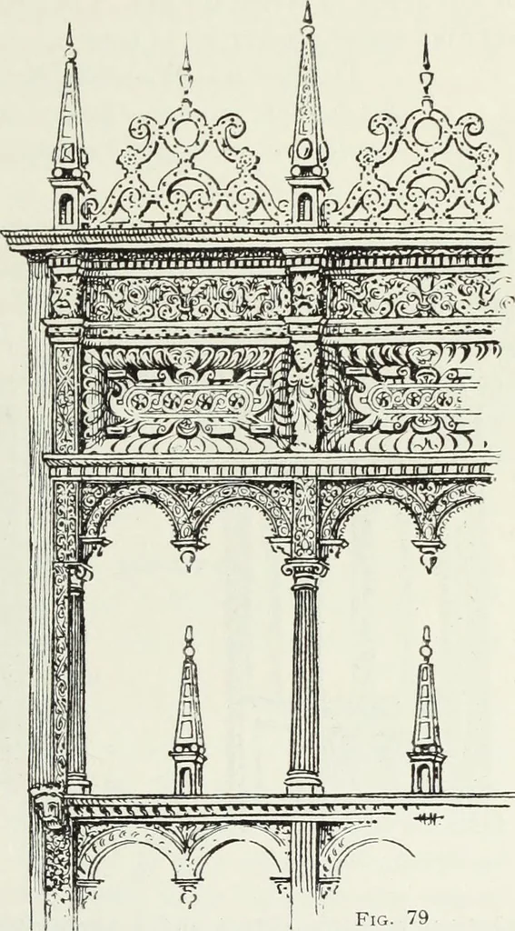 An illustration from Roodscreens and roodlofts, 1909, leaf 208