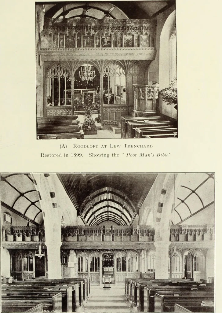 An illustration from Roodscreens and roodlofts, 1909, leaf 224