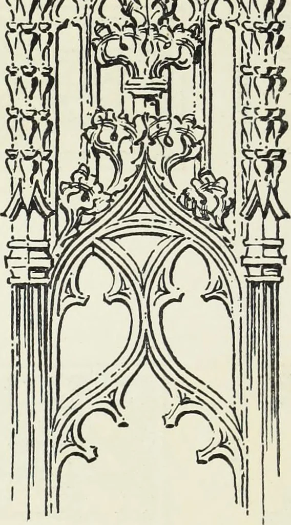 An illustration from Roodscreens and roodlofts, 1909, leaf 235