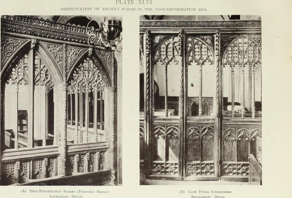 An illustration from Roodscreens and roodlofts, 1909, leaf 248
