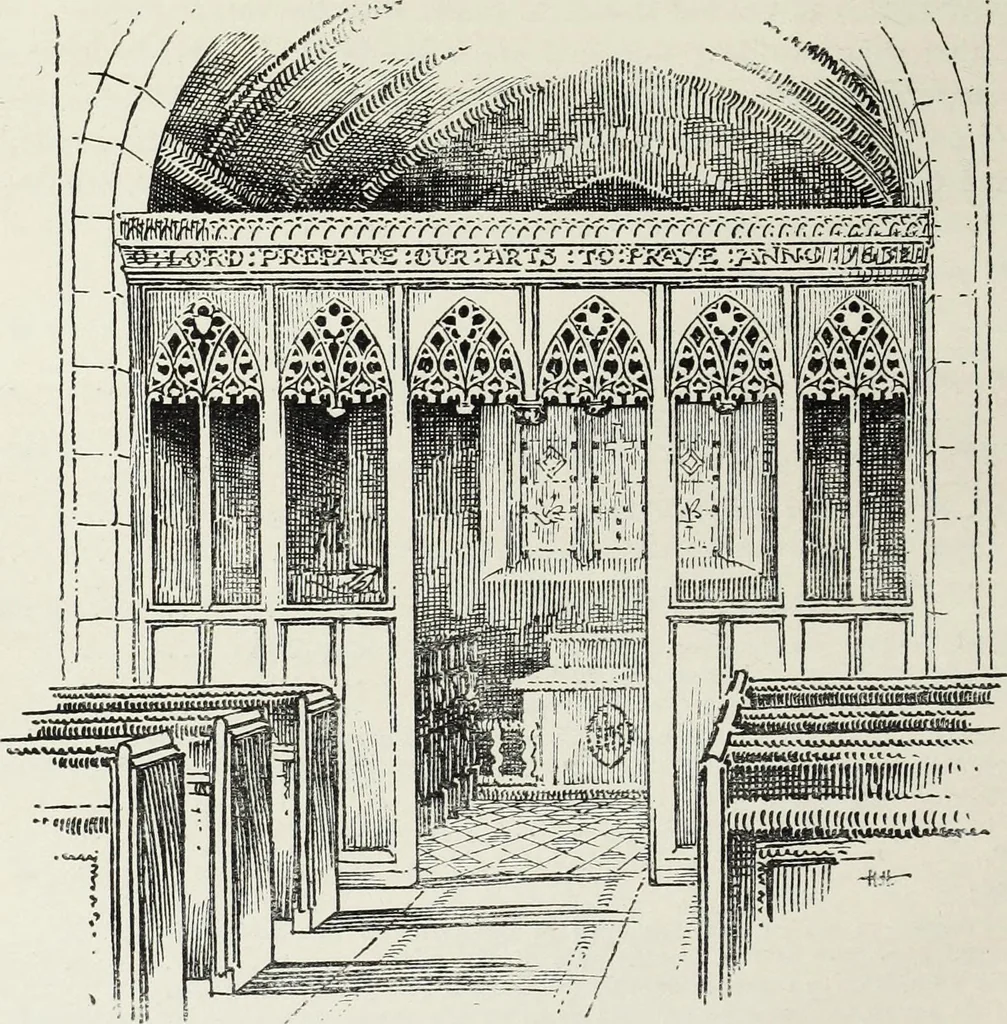 An illustration from Roodscreens and roodlofts, 1909, leaf 251