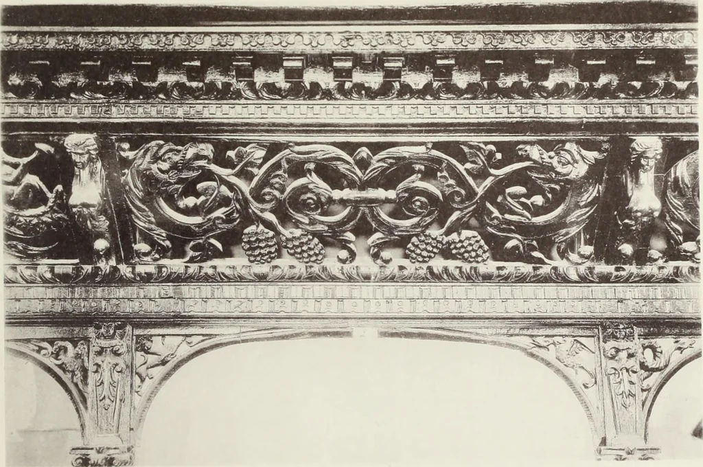 An illustration from Roodscreens and roodlofts, 1909, leaf 252