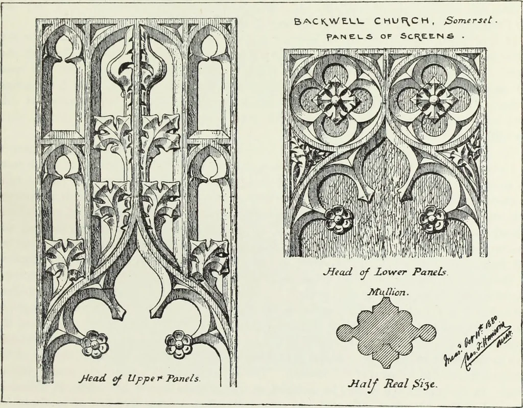 An illustration from Roodscreens and roodlofts, 1909, leaf 262