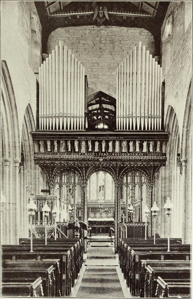 An illustration from Roodscreens and roodlofts, 1909, leaf 264