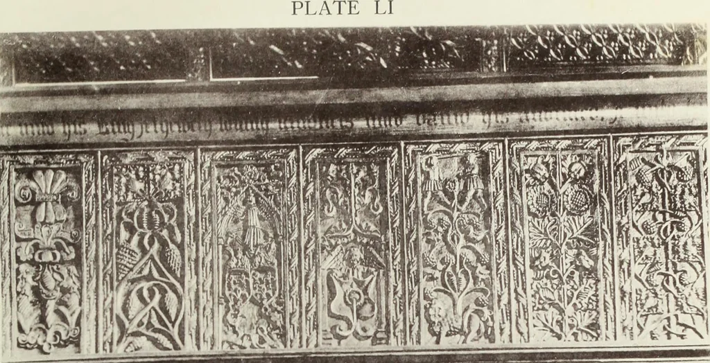 An illustration from Roodscreens and roodlofts, 1909, leaf 268