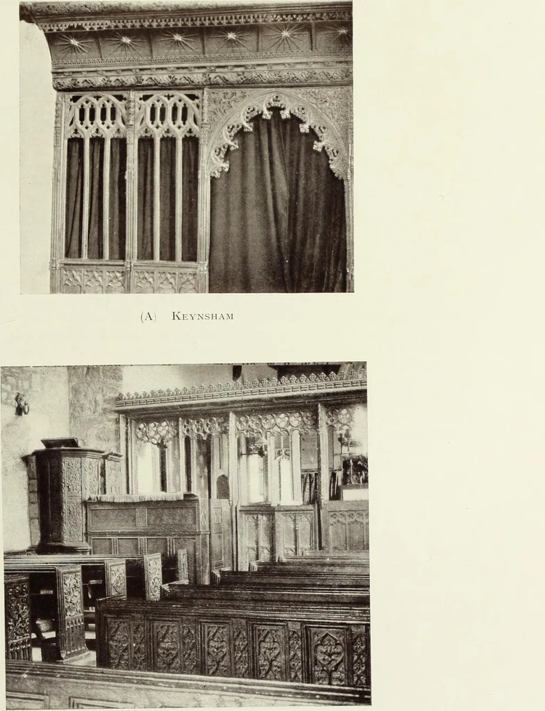 An illustration from Roodscreens and roodlofts, 1909, leaf 276