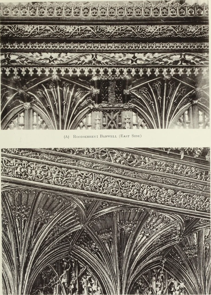 An illustration from Roodscreens and roodlofts, 1909, leaf 280