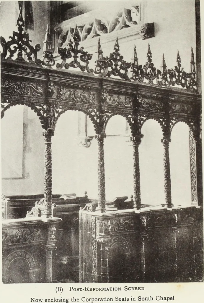An illustration from Roodscreens and roodlofts, 1909, leaf 284