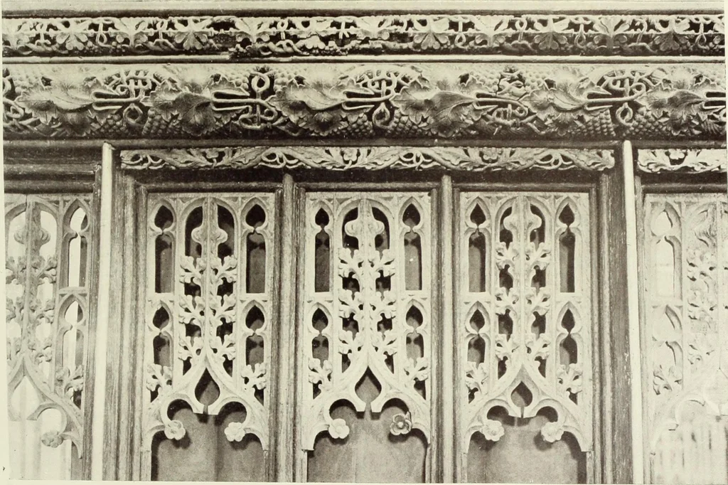 An illustration from Roodscreens and roodlofts, 1909, leaf 290