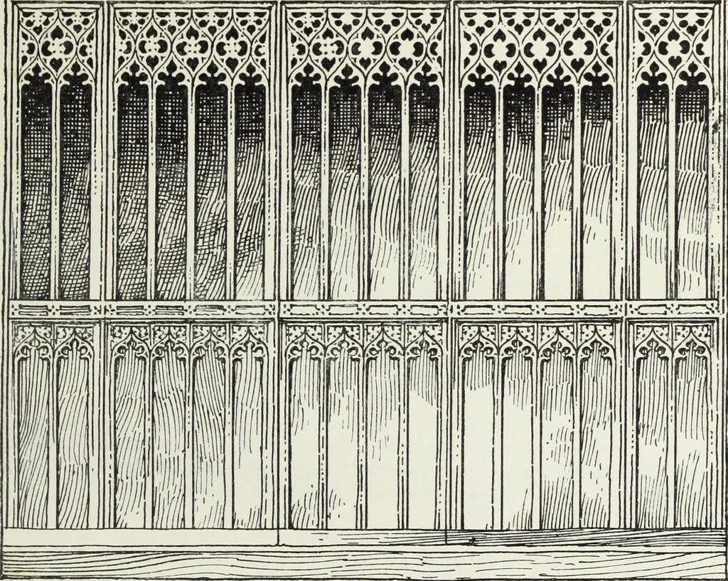 An illustration from Roodscreens and roodlofts, 1909, leaf 304