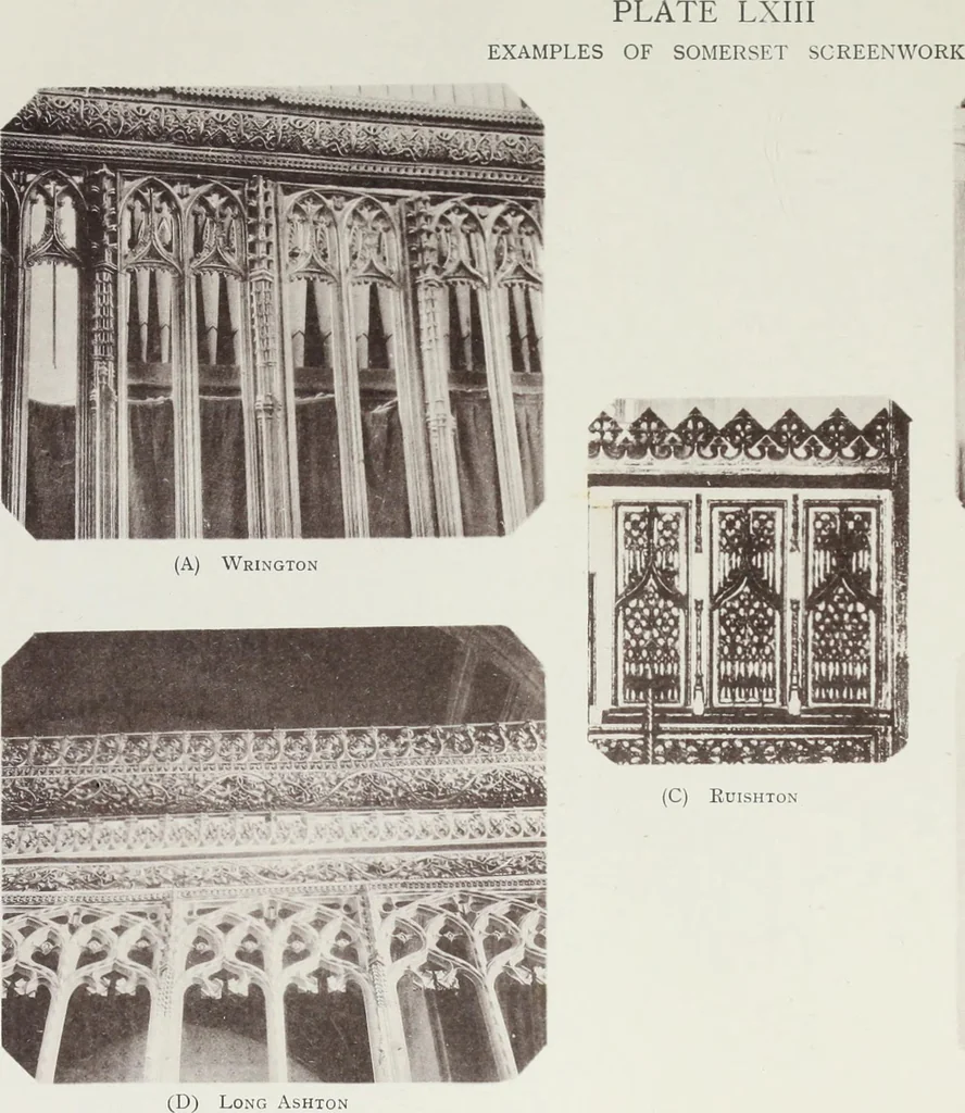 An illustration from Roodscreens and roodlofts, 1909, leaf 320