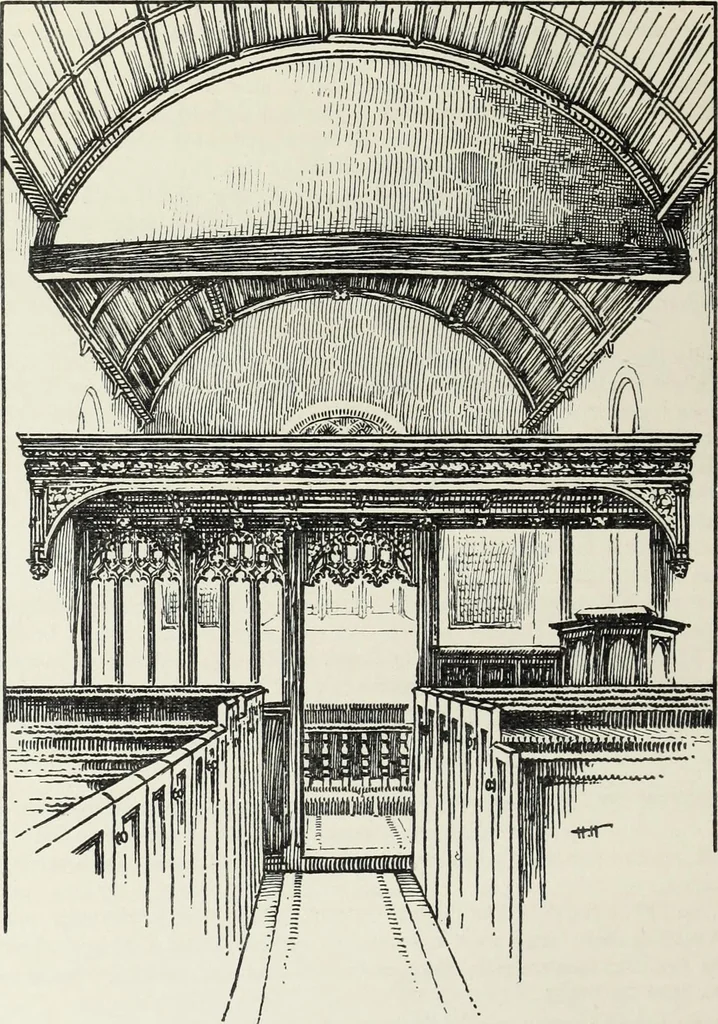 An illustration from Roodscreens and roodlofts, 1909, leaf 337