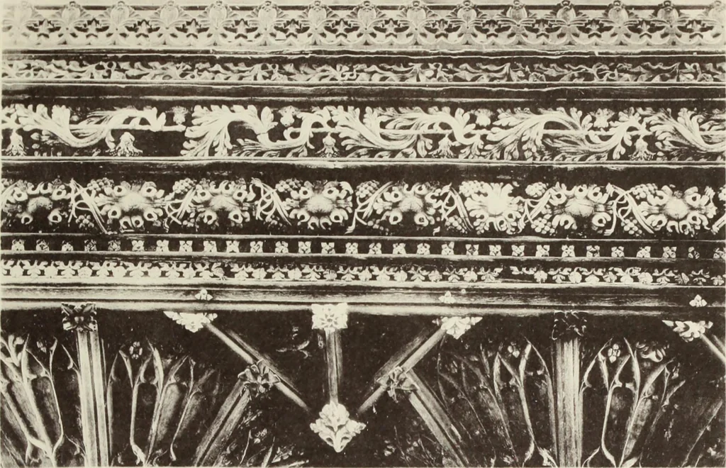 An illustration from Roodscreens and roodlofts, 1909, leaf 338