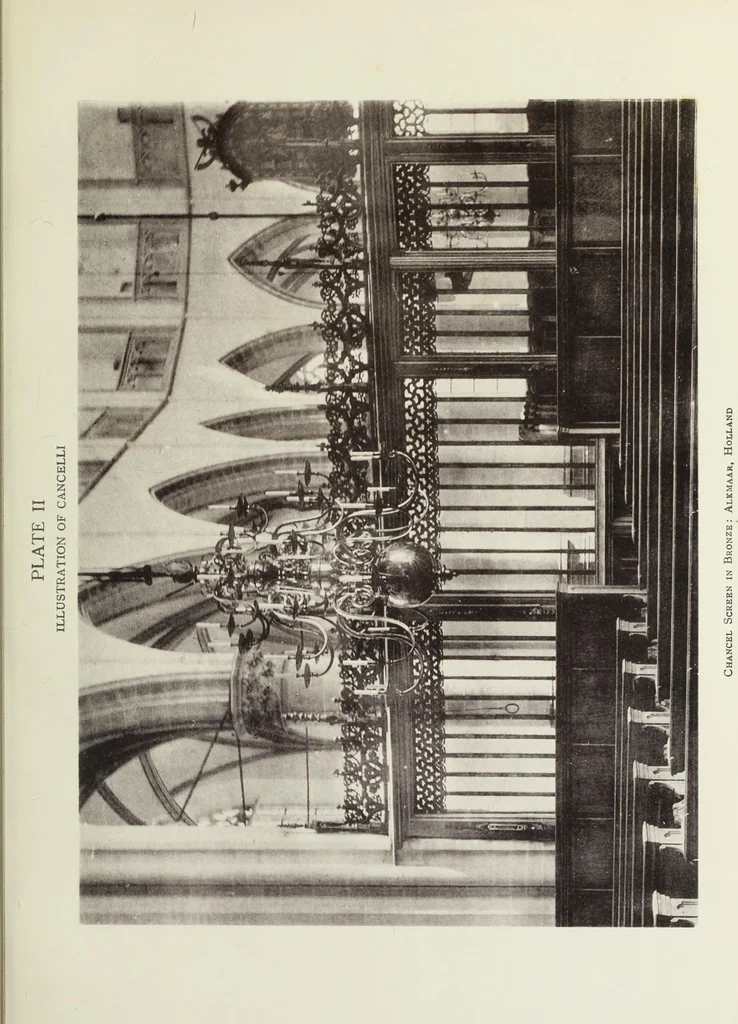 An illustration from Roodscreens and roodlofts, 1909, leaf 34