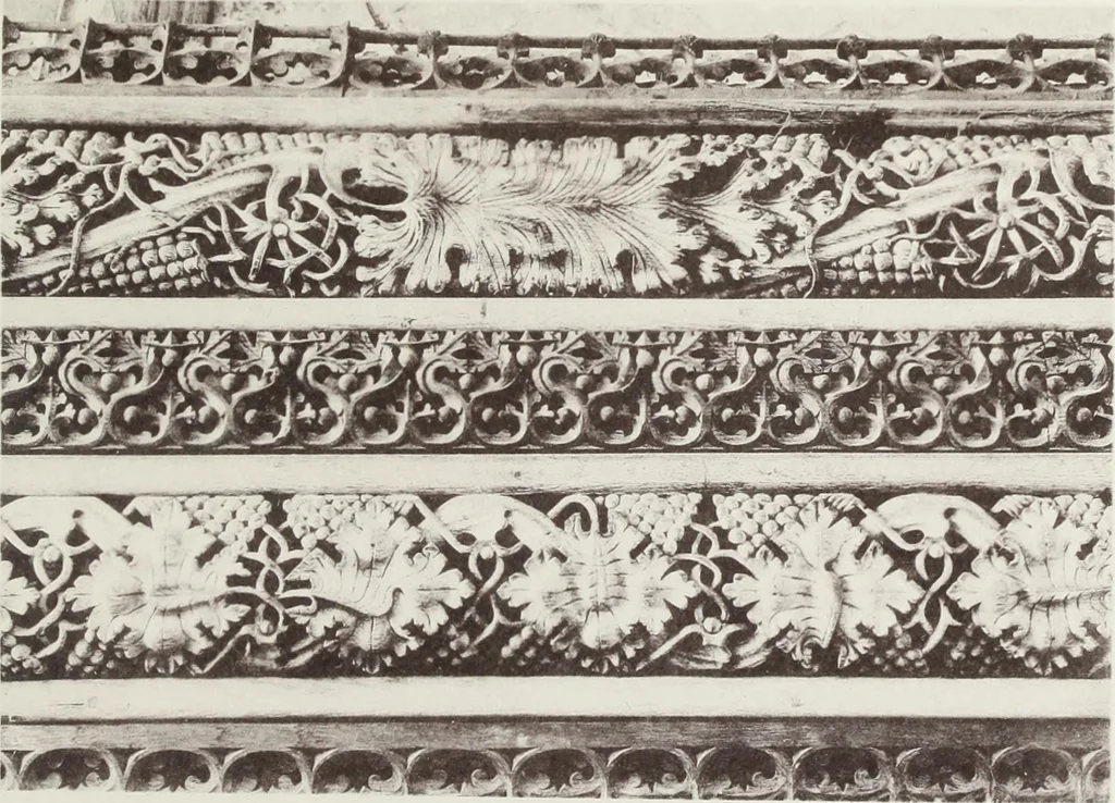 An illustration from Roodscreens and roodlofts, 1909, leaf 342