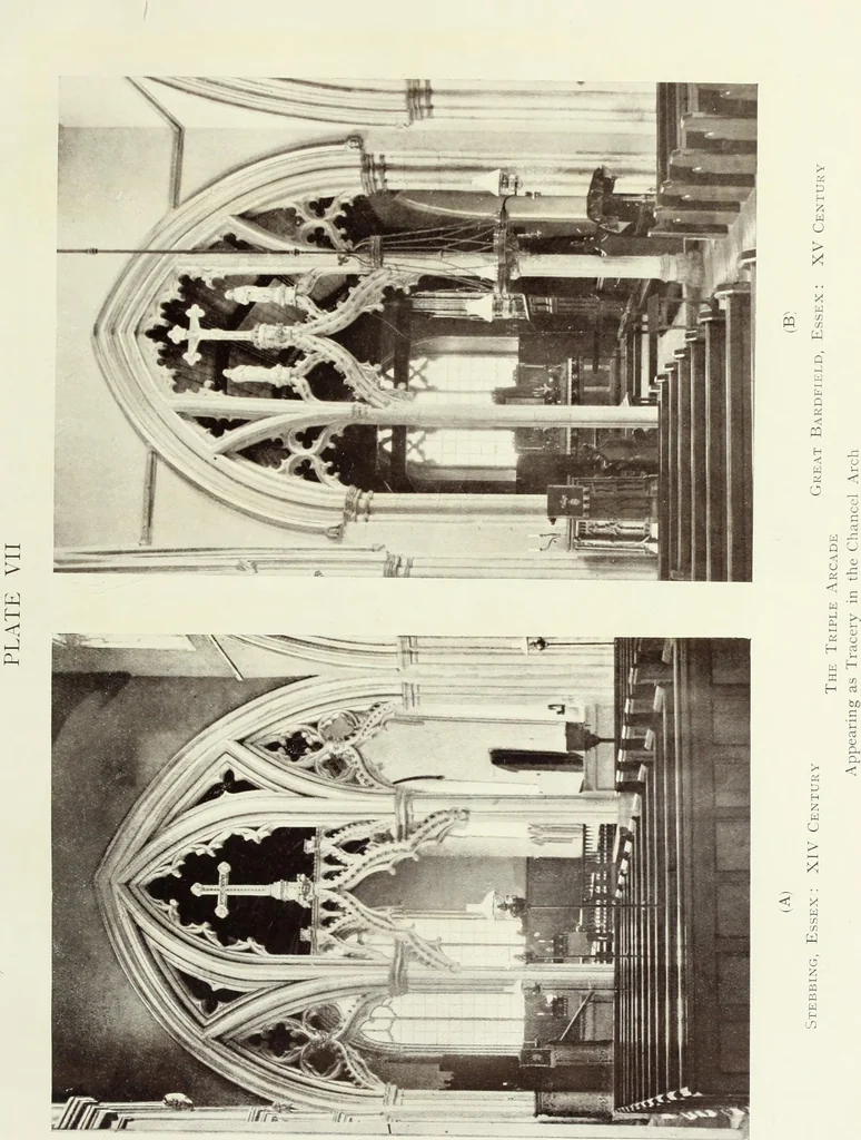 An illustration from Roodscreens and roodlofts, 1909, leaf 60