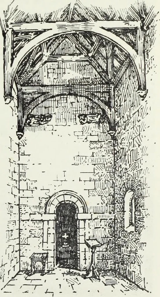 An illustration from Roodscreens and roodlofts, 1909, leaf 64