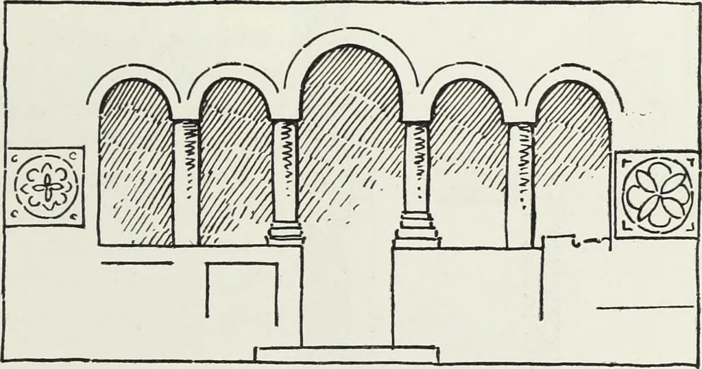 An illustration from Roodscreens and roodlofts, 1909, leaf 72