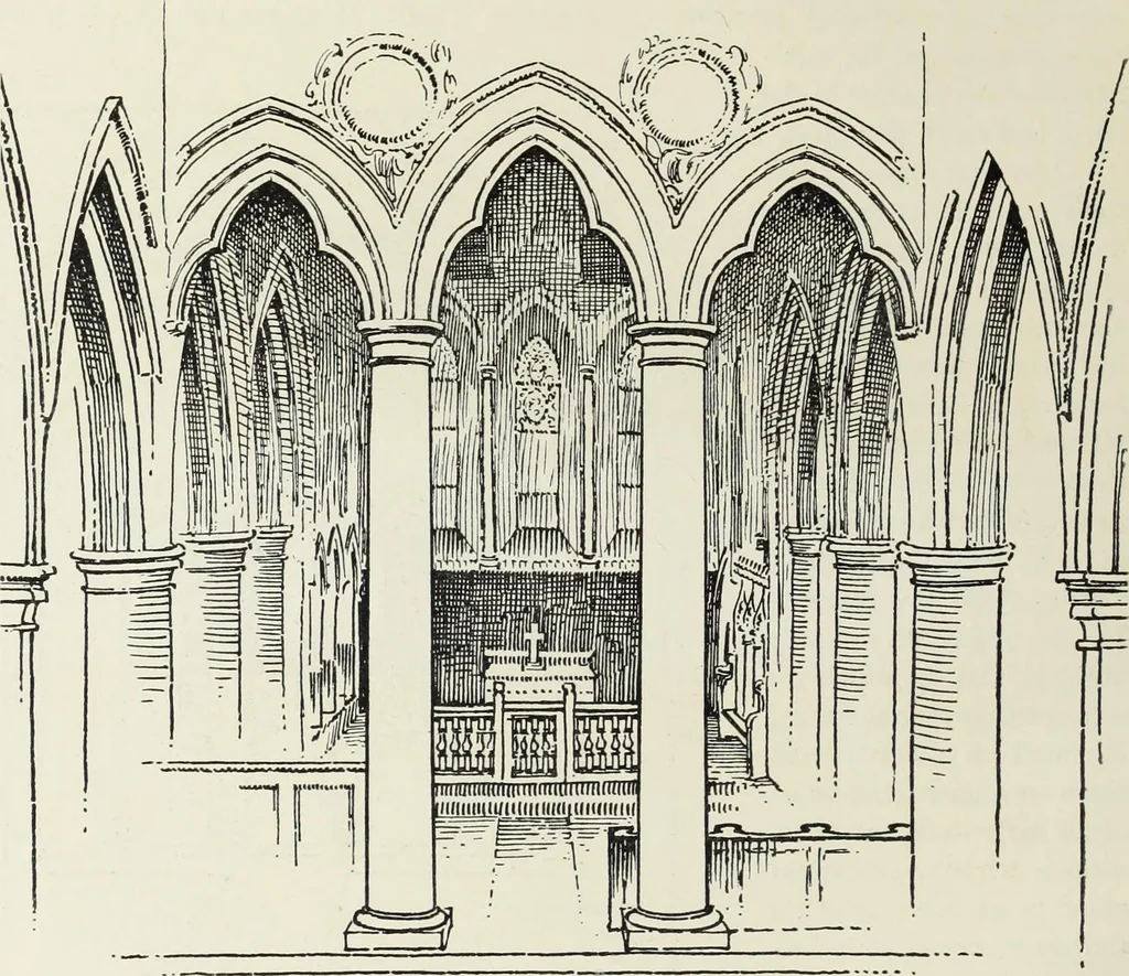 An illustration from Roodscreens and roodlofts, 1909, leaf 77