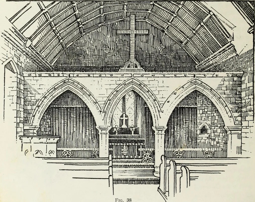 An illustration from Roodscreens and roodlofts, 1909, leaf 81