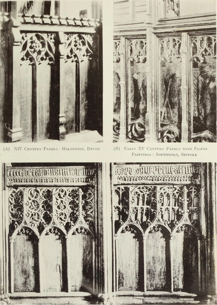 An illustration from Roodscreens and roodlofts, 1909, leaf 82