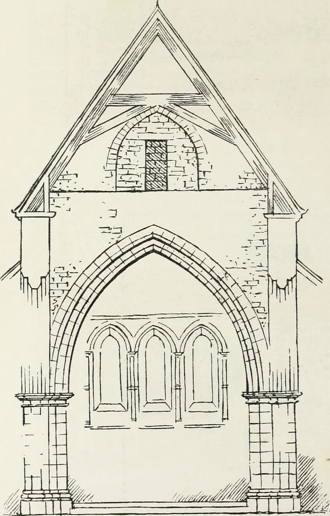 An illustration from Roodscreens and roodlofts, 1909, leaf 85