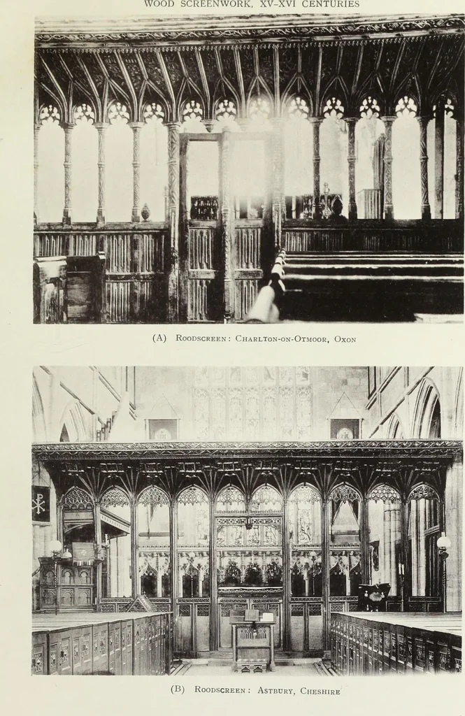 An illustration from Roodscreens and roodlofts, 1909, leaf 86