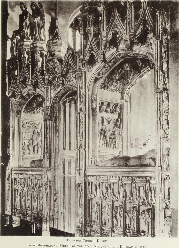 An illustration from Roodscreens and roodlofts, 1909, leaf 90