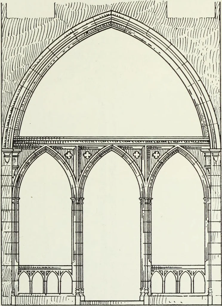 An illustration from Roodscreens and roodlofts, 1909, leaf 92