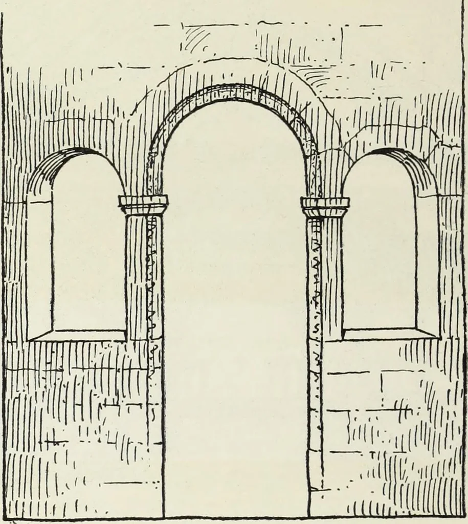 An illustration from Roodscreens and roodlofts, 1909, leaf 97