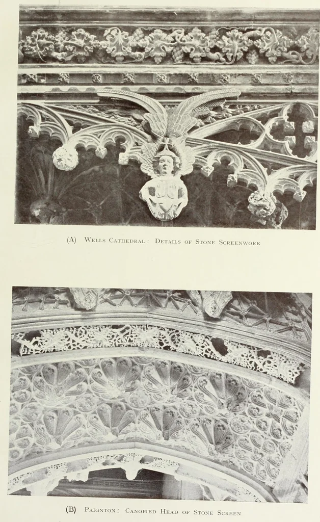 An illustration from Roodscreens and roodlofts, 1909, leaf 98