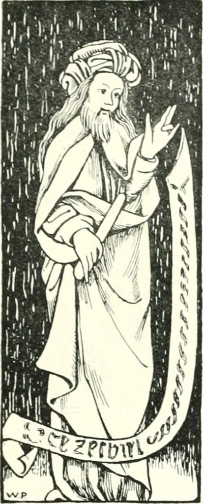 An illustration from Roodscreens and roodlofts, 1909, leaf 100