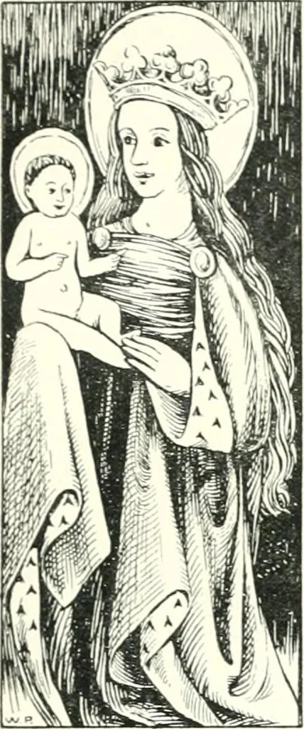 An illustration from Roodscreens and roodlofts, 1909, leaf 106