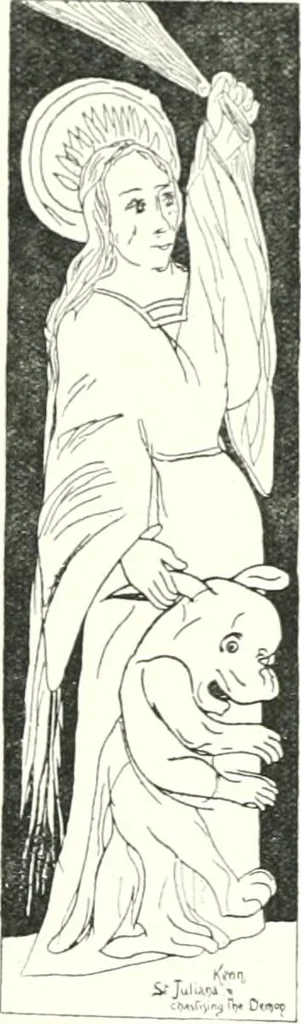 An illustration from Roodscreens and roodlofts, 1909, leaf 106