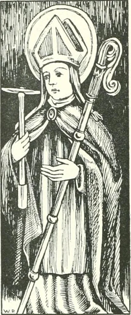An illustration from Roodscreens and roodlofts, 1909, leaf 107
