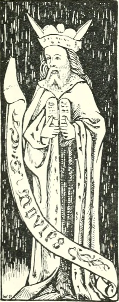 An illustration from Roodscreens and roodlofts, 1909, leaf 110