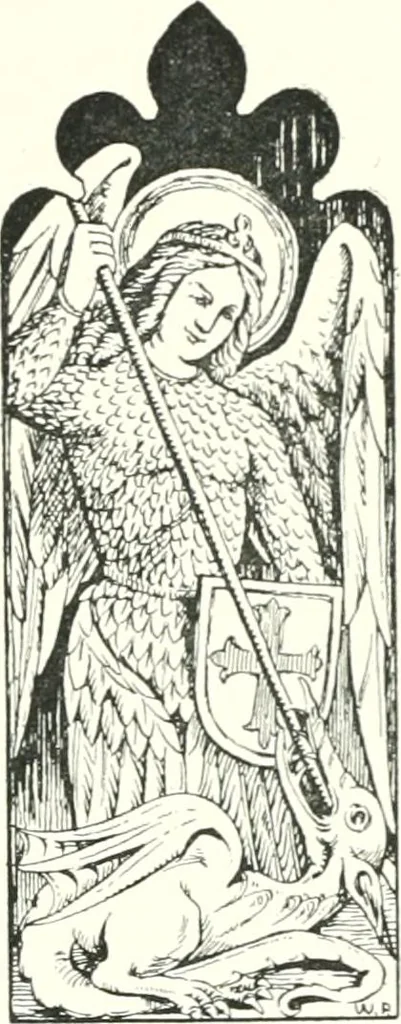 An illustration from Roodscreens and roodlofts, 1909, leaf 110