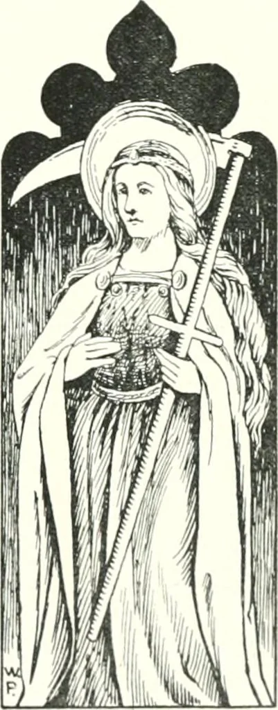 An illustration from Roodscreens and roodlofts, 1909, leaf 112